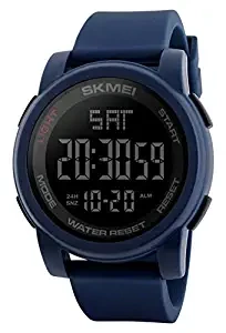 SKMEI Digital Black Dial Men's Watch 1257 Blue