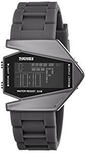Skmei Digital Black Dial Unisex Watch 0817BMAGB