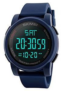 Skmei Digital Black Dial Unisex Watch Skm1257