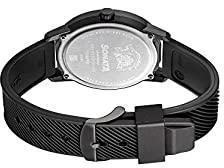 Sonata Analog Black Dial Unisex Adult Watch 77085PP07