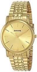 Sonata Analog Gold Dial Men's Watch NM7987YM06W/NN7987YM06W/NP7987YM06W