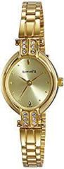 Sonata Analog Gold Dial Women's Watch NL8064YM01/NN8064YM01/NP8064YM01