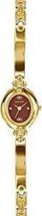 Sonata Analog Gold Dial Women's Watch NM8093YM02/NN8093YM02