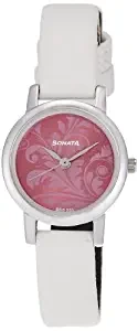 Sonata Analog Pink Dial Women's Watch NM8976SL03W / NL8976SL03W