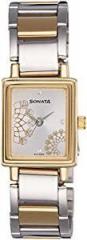 Sonata Analog Silver Dial Women's Watch NL8080BM01/NP8080BM01