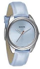 Sonata Analog Watch for Women 8182SL01