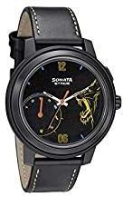 Sonata CSK 2020 Analog Black Dial Unisex Adult Watch 7132PL05