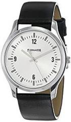 Sonata Essentials Analog Silver Dial Men's Watch NN77082SL01W