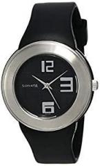 Sonata Fashion Fibre Analog Black Dial Unisex Watch NM8991PP03W / NL8991PP03W
