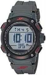 Sonata Fibre SF Digital Grey Dial Men's Watch NL77073PP02A / NL77073PP02A