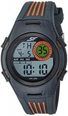 Sonata Fibre SF Digital Grey Dial Men's Watch NM77072PP05 / NL77072PP05