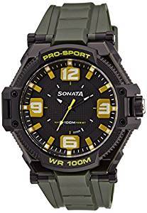 Sonata Ocean Series III Analog Multi Color Dial Unisex Watch 77029PP01J