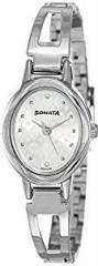 Sonata Pankh Analog Silver Dial Women's Watch NL8085SM02/NP8085SM02
