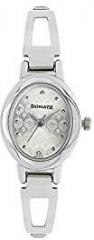 Sonata Pankh Analog Silver Dial Women's Watch NM8085SM02 / NL8085SM02