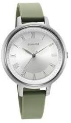 Sonata Silver Dial Analog Watch for Women 87049PP11W