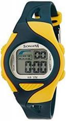 Sonata Super Fibre Digital Grey Dial Men's Watch NM87011PP04A / NL87011PP04A