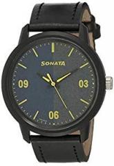 Sonata Volt+ Analog MultiColour Dial Men's Watch NM77085PL03 / NL77085PL03