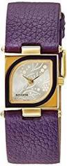 Sonata Yuva Gold Analog Silver Dial Women's Watch NM8919YL03/NN8919YL03