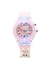 Spiky 3D Cartoon Analouge Multi Function Watch for Kids Boys and Girls | Analogue Watch with 7 Color Glowing Disco Light| Watch for Boys & Girls with 3D Cute Cartoon|Best Birthday Return Gift