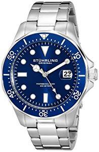 Stuhrling Original Analog Blue Dial Men's Watch 824.02