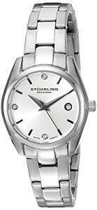 Stuhrling Original Classic Analog Silver Dial Women's Watch 414L.01