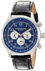 Stuhrling Original Octane Analog Blue Dial Men's Watch 858L.02