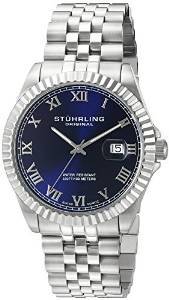 Stuhrling Original Symphony Analog Blue Dial Men's Watch 599G.03