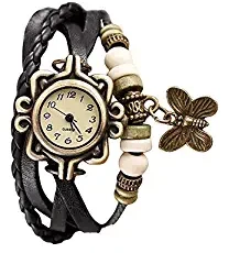 Analogue Off White Dial Vintage Bracelet Women's & Girl's Watch