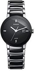 Swiss Time Centrix Jubile Black Dial Quartz Stainless Steel Analogue Men's Wrist Watch