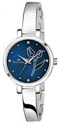 SWISSTONE Analog Women's Watch Blue Dial Silver Colored Strap .