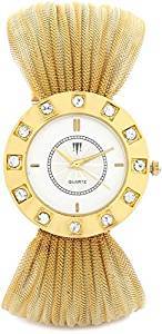 Tichino Digital Gold Dial Women's Watch GI5095W