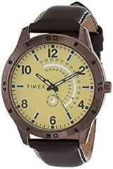 TIMEX Analog Beige Dial Men's Watch TW000U930