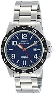 Timex Analog Blue Dial Unisex Watch T49925