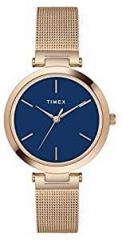 TIMEX Analog Blue Dial Women's Watch TWEL118SMU03