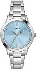 TIMEX Analog Blue Dial Women's Watch TWEL98SMU05