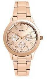 Timex Analog Gold Dial Women's Watch TW000Q810
