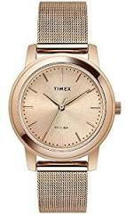 TIMEX Analog Rose Gold Dial Women's Watch TW000W111