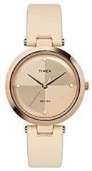 TIMEX Analog Rose Gold Dial Women's Watch TWEL11817