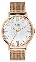 TIMEX Analog Silver Dial Unisex Adult Watch TW0TG8011