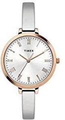 TIMEX Analog Silver Dial Unisex Adult Watch TWEL12819