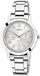 Timex Analog Silver Dial Women's Watch TW000Q806