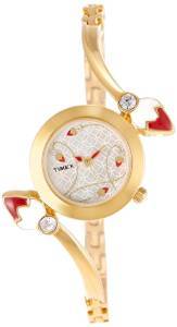 Timex Bangle Analog Silver Dial Women's Watch TI000N80500