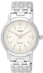 TIMEX Classics Analog White Dial Men's Watch TI000T10500