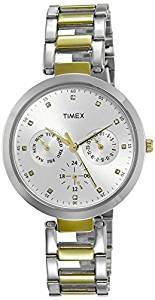 Timex E Class Analog Silver Dial Women's Watch TW000X207