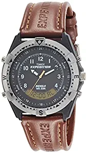 Expedition with Indiglo Light Analog Digital Black Dial Men's Watch TW00MF102