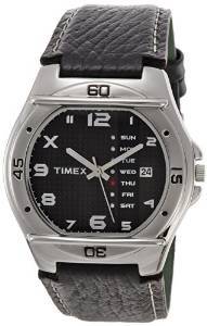 Timex Fashion Analog Black Dial Men's Watch EL03