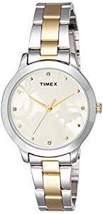 Timex Fashion Analog Gold Dial Women's Watch TW000T608