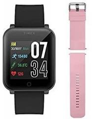 TIMEX Fit Smart Watch Digital Black Dial Unisex Adult Watch TWTXW105T