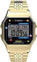 TIMEX T80 X Pac Man Digital Grey Dial Unisex's Watch TW2U32000