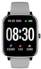 TIMEX Unisex 44x37 mm Fit 2.0 Square Calling Black Dial Silicone Digital Watch TWTXW206T